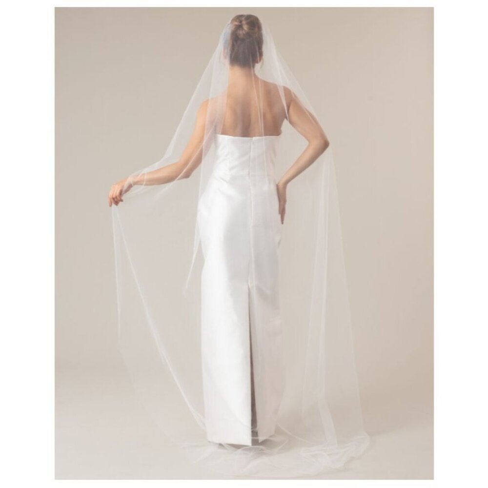 Ofrenda Studio Ursa Veil in Off White One Size New Womens Wedding Bridal Bride - Picture 12 of 13